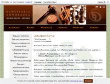 Tablet Screenshot of kancelariaolsztyn.pl